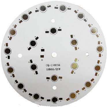PCB آلومینومی پاور LED 20W گرد قطر 10.8CM