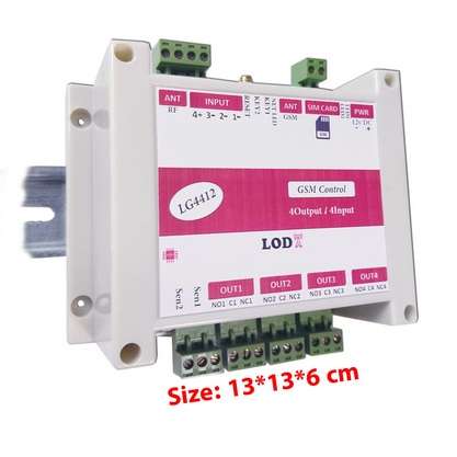 دستگاه SMS کنترلر چهار کانال تایمردار مدل LG4412