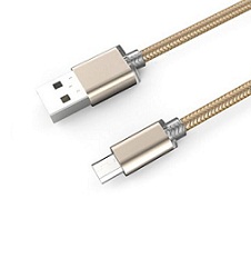 رابط USB به میکرو USB ابریشمی , شارژر گوشی موبایل