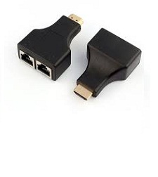اکستندرافزایش طول کابل HDMI تا 30 متر با کابل شبکه