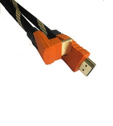 کابل HDMI یک سر چپقی 5 متری