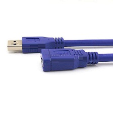 کابل نری USB به مادگی USB شیلد دار 1 متری