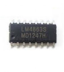 LM4863S smd - پکیج باریک