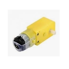 موتور گیربکس پلاستیکی زرد رنگ