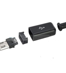 نری میکرو USB سرکابلی مشکی