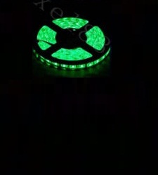 LED نواری سبز درشت 5050 60Pcs رول 5متری