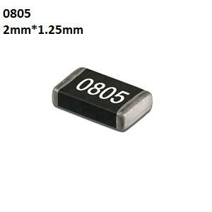مقاومت 3.9 کیلو اهم smd 0805 