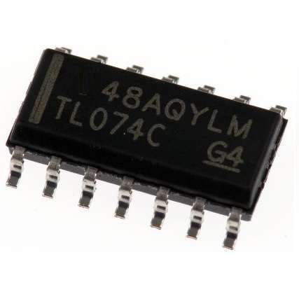 آی سی TL074smd