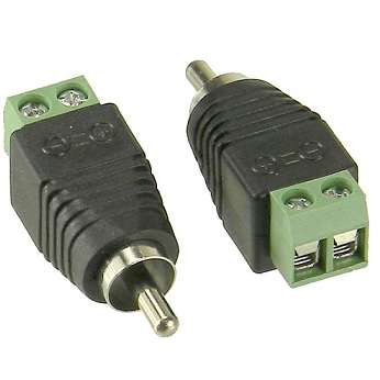 مبدل RCA به ترمینال, فیش سونی بین راهی ترمینال دار