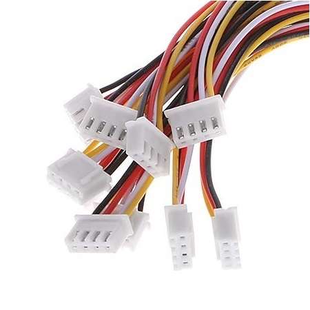 کانکتور مینیاتوری PH-4PIN مادگی سیم دار