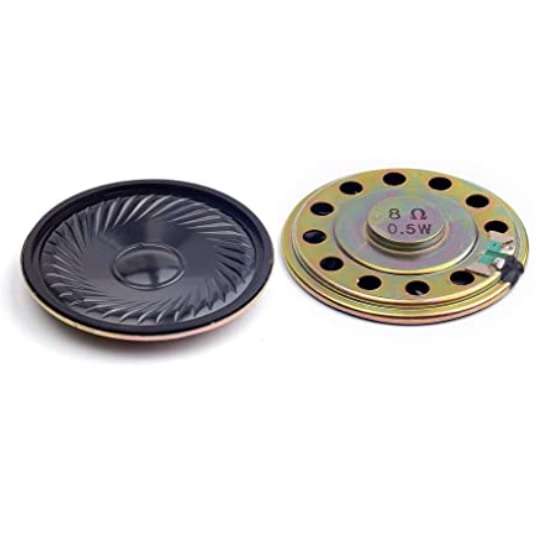 بلندگو تلفنی 8 اهم 0.5 وات 5.7cm فلزی تخت