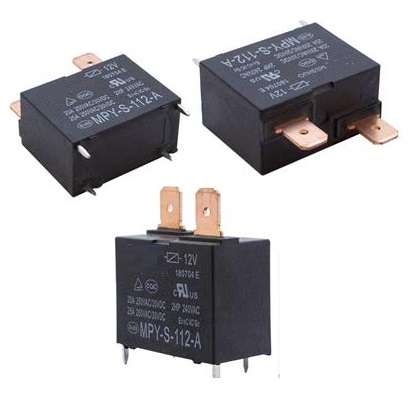 رله تک کنتاکت 25 آمپر فیش خور G4A-1A-E
