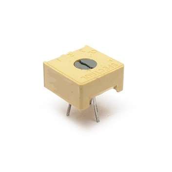 پتانسیومتر یک دور 200 کیلو اهم خوابیده برند SPECTROL مدل 63M204