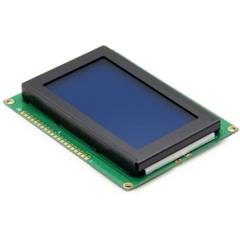 LCD گرافیکی 64*128 آبی - کیفیت معمولی