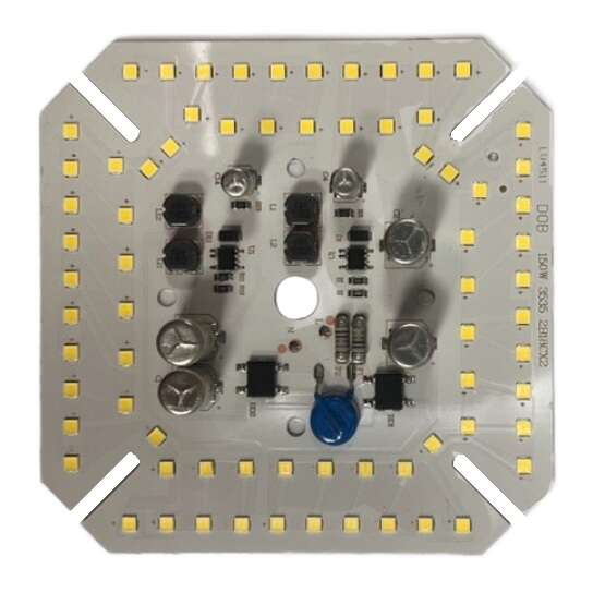 LED DOB مهتابی 220VAC 150W مربعی 116x116mm