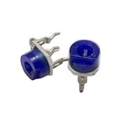 پتانسیومتر 20 کیلو اهم سری A14 بدنه آبی رنگ