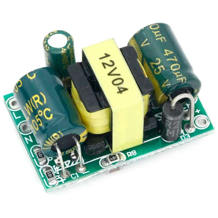 ماژول AC-DC کاهنده 220v به 12v خروجی 400ma