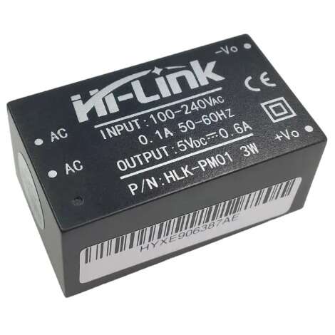 اینورتر سوئیچینگ روبردی 5 ولت با توان خروجی 3 وات مارک HI-LINK