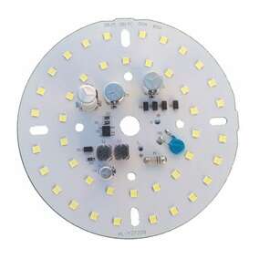 LED DOB مهتابی 220VAC 42LED 80W گرد قطر 110mm