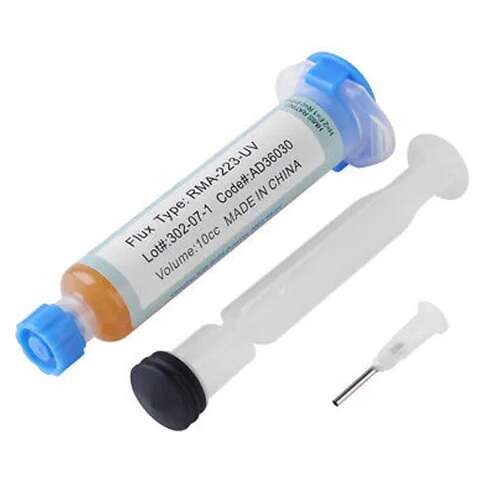 خمیر فلکس KGX سرنگی سری RMA-223-UV همراه با سری نازل