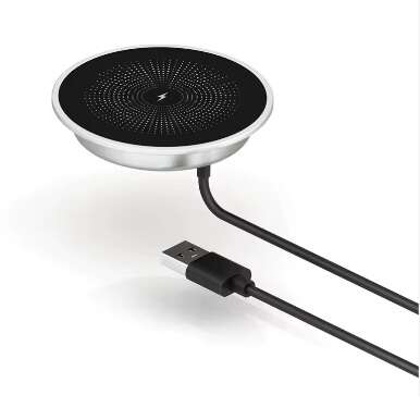 شارژر وایرلس توکار 15 وات فلزی