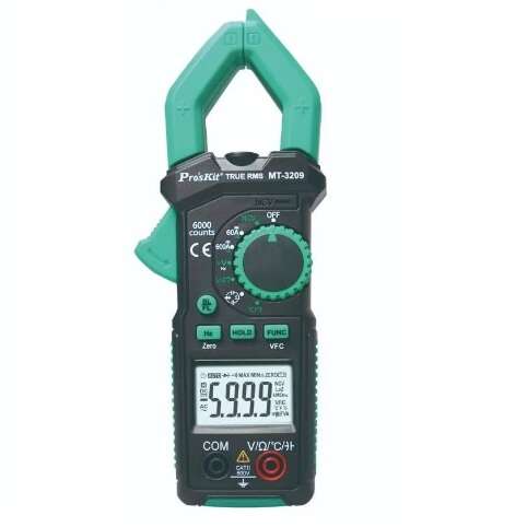 مولتی متر کلامپ AC/DC پروسکیت PROSKIT MT-3209 مولتی متر کلامپ AC/DC پروسکیت PROSKIT MT-3209