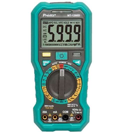 مولتی متر پروسکیت PROSKIT MT-1280D مولتی متر پروسکیت PROSKIT MT-1280D