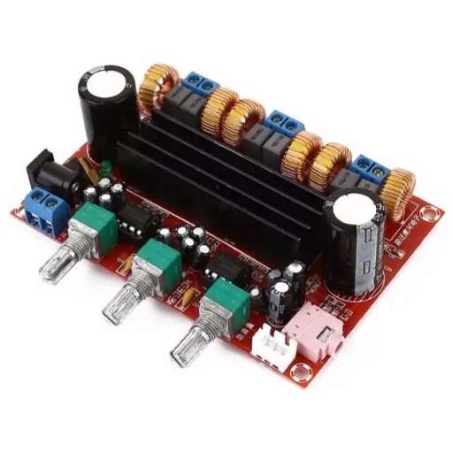 ماژول آمپلی فایر استریو 2x50 وات با خروجی ساب 100 وات مدل XH-M139 با چیپ TPA3110