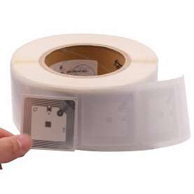 تگ RFID 15693 13.56MHZ برچسبی 50x50mm