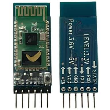 ماژول بلوتوث HC-05 همراه با برد کمکی - اورجینال چیپ کوچک