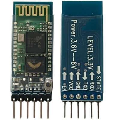 ماژول بلوتوث HC-05 همراه با برد کمکی - اورجینال چیپ بزرگ