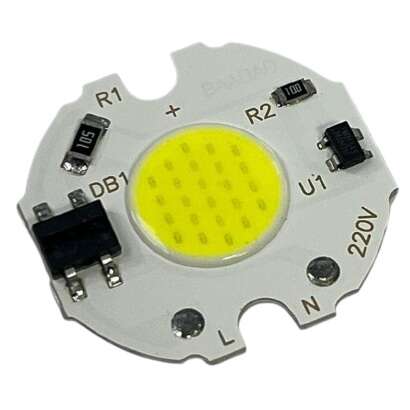 LED COB 7W 220V مهتابی مناسب هالوژن
