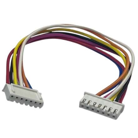 کانکتور XH-7PIN مادگی سیم دار پین مربعی دو سر سوکت
