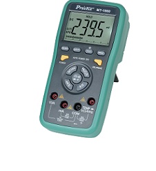 مولتی متر پروسکیت MT-1860 قابل اتصال به کامپیوتر مولتی متر پروسکیت MT-1860 قابل اتصال به کامپیوتر