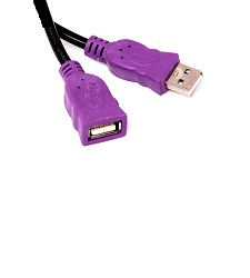 سیم رابط افزایش طول USB نری به مادگی 3m