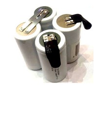 باتری جارو برقی شارژی 4 تایی مربعی 4.8 ولتی