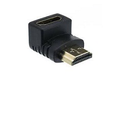 مبدل نر به مادگی HDMI چپقی با زاویه 90 درجه