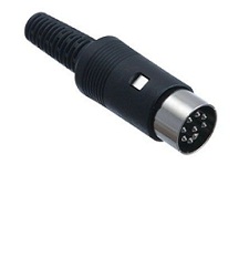 کانکتور میکروفونی din connector 8 پایه