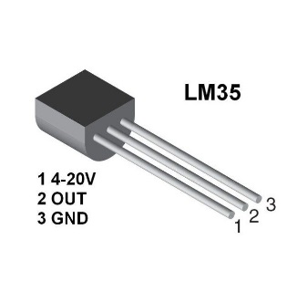 سنسور دمای LM35DZ