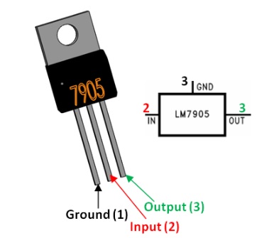 آی سی رگلاتور L7905