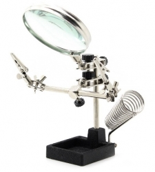 گیره مونتاژذره بین دار با پایه هویه JM-508