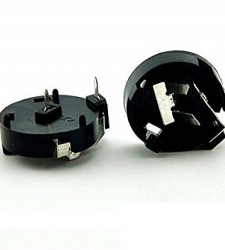 جا باتری سکه ای DIP CR1220