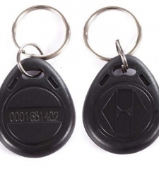 تگ RFID 125KHZ سر کلیدی مشکی