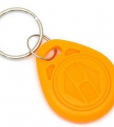 تگ RFID 125khz سر کلیدی زرد