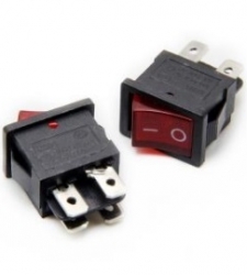 کلید راکر دو حالته چراغ دار 4 پین