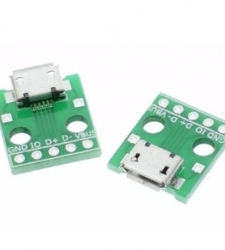 مبدل کانکتور Micro USB به DIP