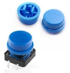 سر شاسی گرد آبی مناسب تک سوئیچ OMRON