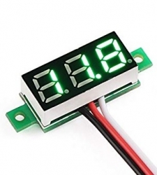 ماژول ولتمتر کوچک سبز 0.28 اینچ