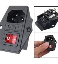 جک پاور کلید دار و فیوز دار