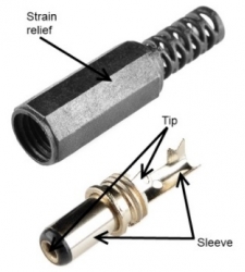فیش آداپتور نری پلاستیکی